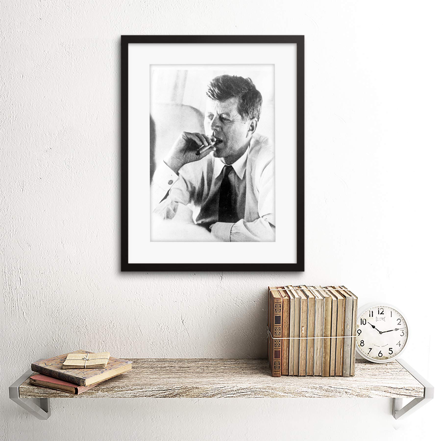 Amazon.com: VINTAGE PHOTO PRESIDENT JOHN KENNEDY SMOKE CIGAR JFK